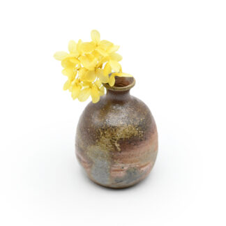 備前焼<br>ミニ花入<br>作家：原田 陶月