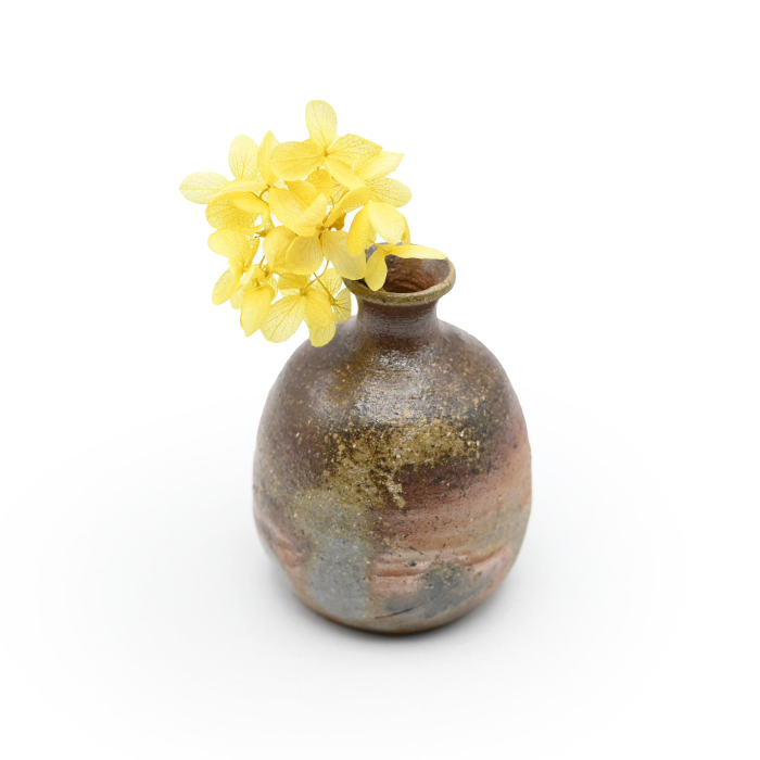 備前焼<br>ミニ花入<br>作家:原田 陶月