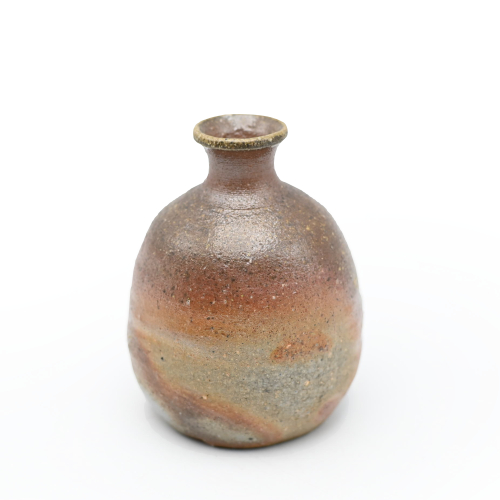 備前焼<br>ミニ花入<br>作家:原田 陶月 - 画像 (2)