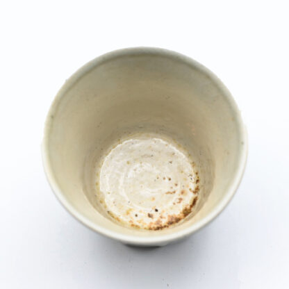 備前焼白備前鎬酒盃作家：澁田 寿昭 - 備前焼通販ギャラリーしょうざん