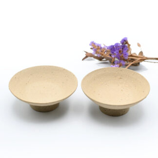 備前焼の盃　作家は原田陶月