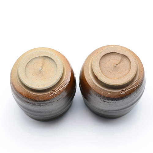 備前焼<br>湯呑セット<br>窯元:しょうざん - 画像 (5)