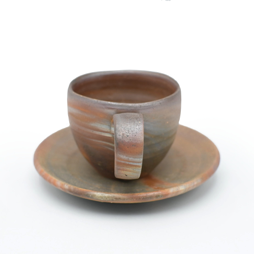 備前焼のコーヒーセット 窯元はしょうざん