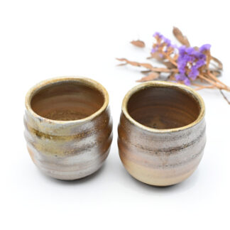 備前焼<br>湯呑セット<br>窯元：しょうざん