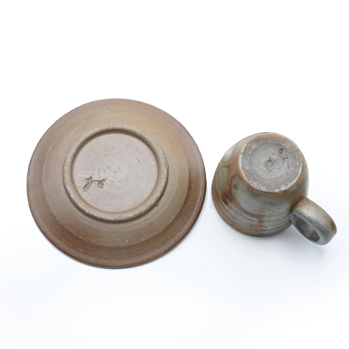 備前焼のカップセット 作家は三好満