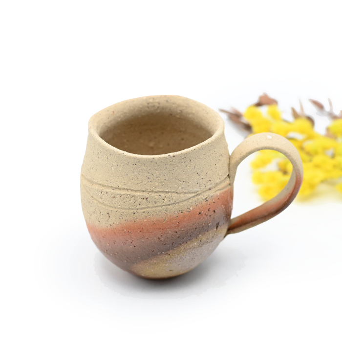 備前焼<br>マグカップ<br>作家:宮尾 昌宏