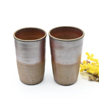 備前焼<br>ビアセット<br>窯元：しょうざん