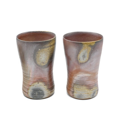 備前焼ビアマグカップセット作家：中居 靖 - 備前焼通販ギャラリー