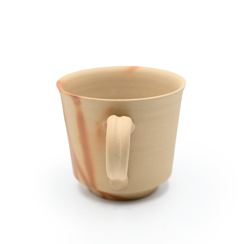 備前焼<br>緋襷紅葉マグカップ<br>作家:延原 勝志 - 画像 (3)