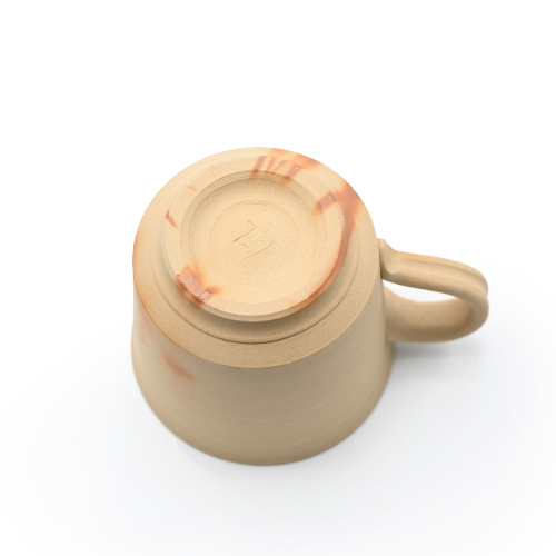 備前焼<br>緋襷紅葉マグカップ<br>作家:延原 勝志 - 画像 (6)