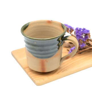 備前焼<br>オリーブ備前<br>マグカップ<br>窯元：しょうざん