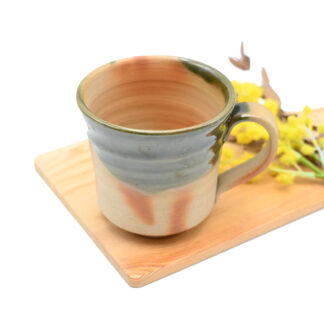 備前焼のマグカップ　 作家はしょうざん