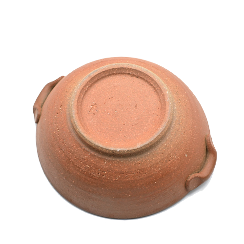 備前焼のカレー皿 作家は安田龍彦