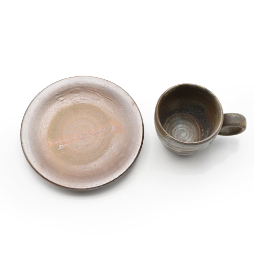 備前焼のカップセット 作家は三好満