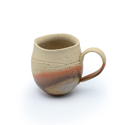 備前焼のカップ 作家は宮尾昌宏