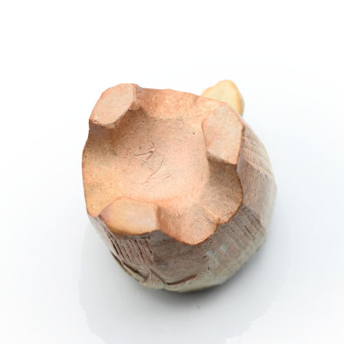 備前焼のパンダぐい呑 作家は森脇 弘行です