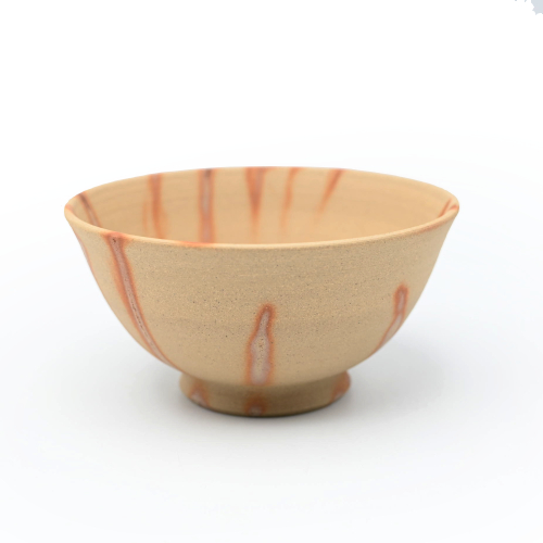 備前焼のお茶碗 作家は延原勝志です