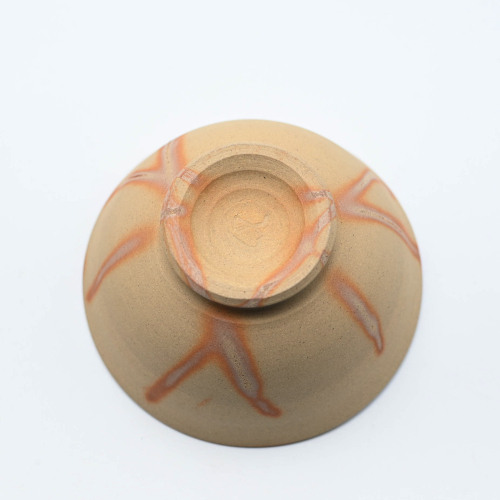 備前焼のお茶碗 作家は延原勝志です