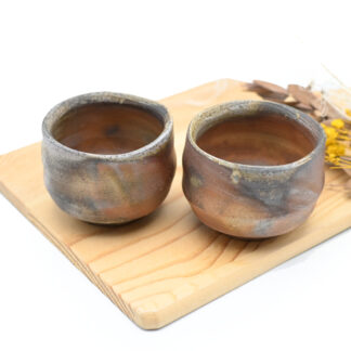 備前焼のお茶碗 窯元はしょうざん