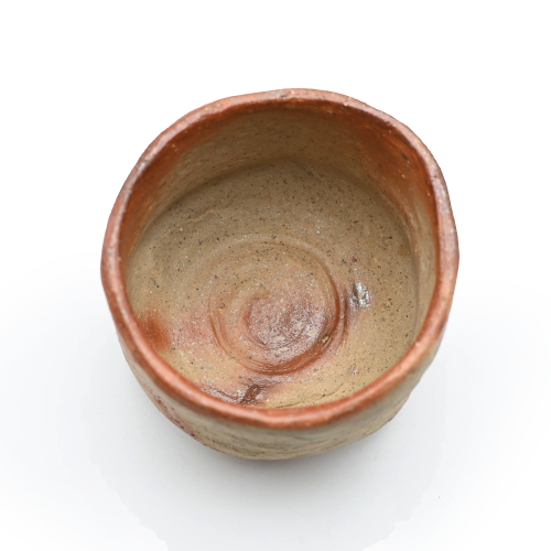 備前焼の抹茶盌 作家は横山直樹