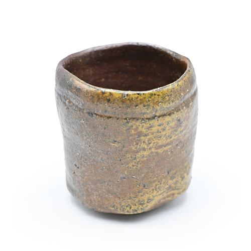 備前焼の大湯呑 作家は多久守です