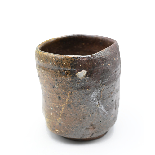 備前焼の大湯呑 作家は多久守です