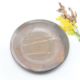 備前焼<br>皿<br>作家:三好 満