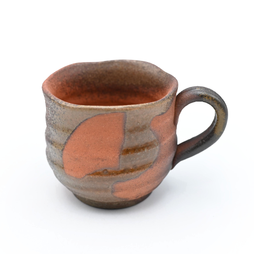 備前焼のマグカップ 窯元は武田工房です