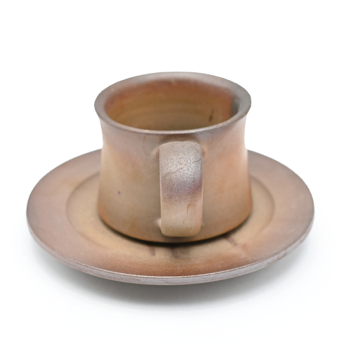 備前焼のビアセット 作家は中居靖です