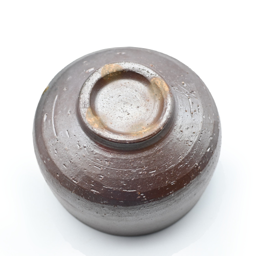 備前焼の抹茶碗 作家は中居靖です