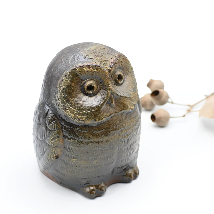 備前焼の置物 作家は森本窯です