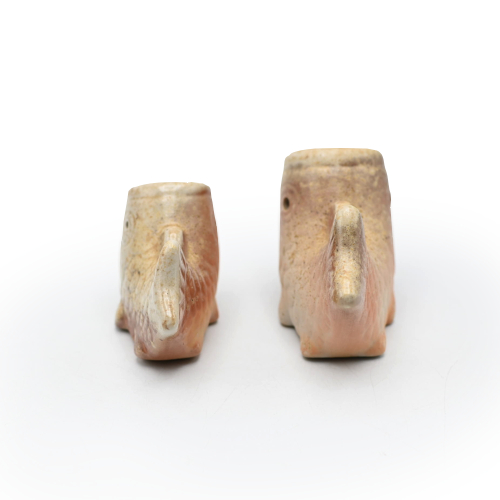 備前焼の置物 作家は瑞穂ギャラリーです