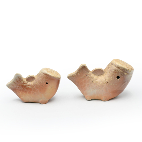 備前焼の置物 作家は瑞穂ギャラリーです