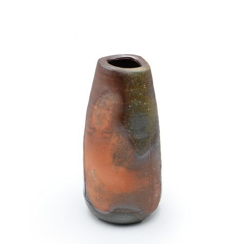 備前焼<br>三角花入<br>窯元:しょうざん - 画像 (2)