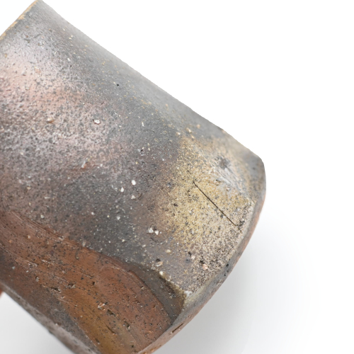 備前焼<br>削ぎ湯呑<br>作家 久郷 剛司 - 画像 (6)