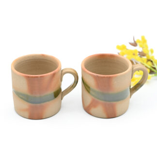 備前焼のマグカップ　窯元はしょうざんです