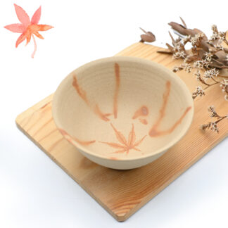 備前焼の茶盌　作家は延原勝志です