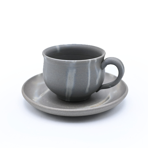 備前焼青備前紅葉コーヒーセット作家：延原 勝志 - 備前焼通販