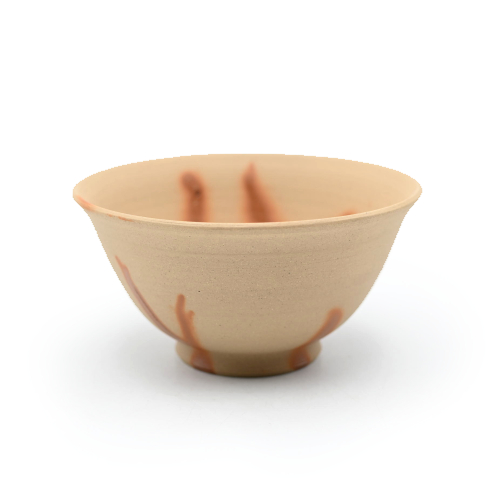 備前焼のお茶碗 作家は延原勝志です