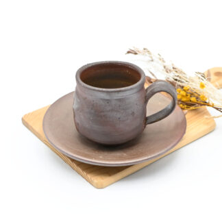 備前焼<br>コーヒーセット<br>作家:宮尾 昌宏
